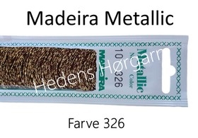 Madeira Metallic nr. 10 farve 326 